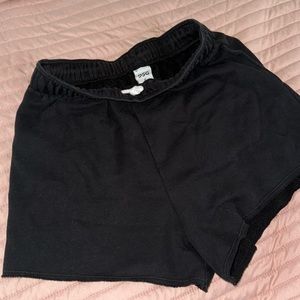 Women’s DSG Black Sweatshorts - Size S